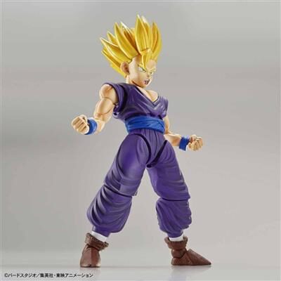 super saiyajin ii son gohan dragon ball z model kit (figure rise standard renewal) bandai spirits