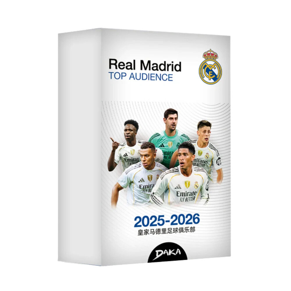 daka 2025 26 real madrid top audience hobby box