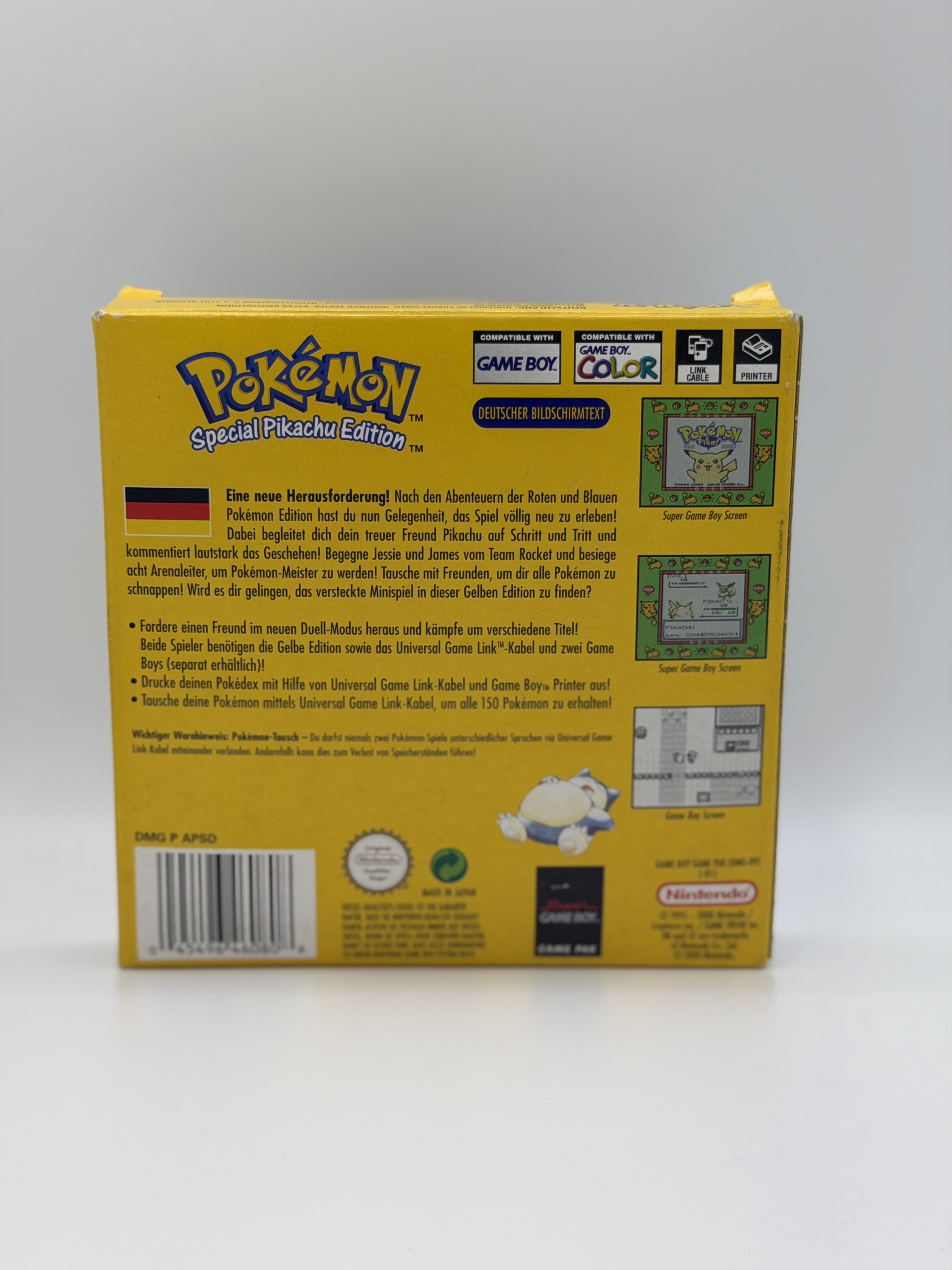 pokemon blaue edition original gameboy color mit ovp