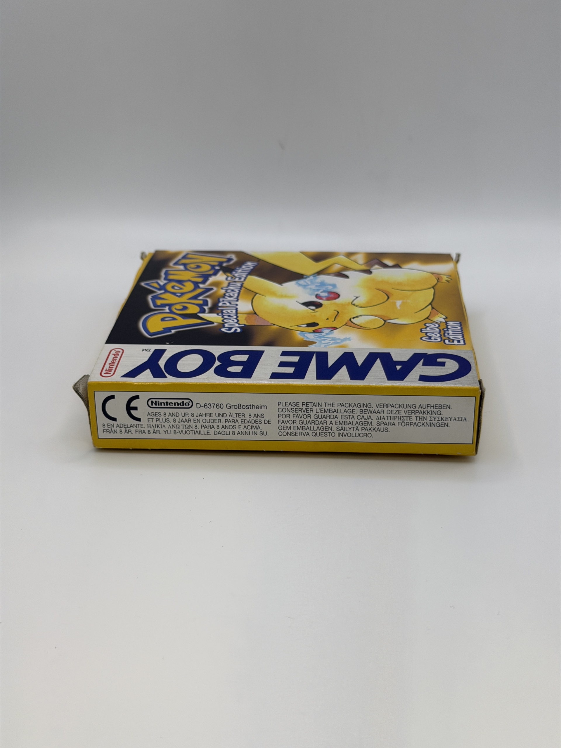 pokemon gelbe edition original gameboy color mit ovp