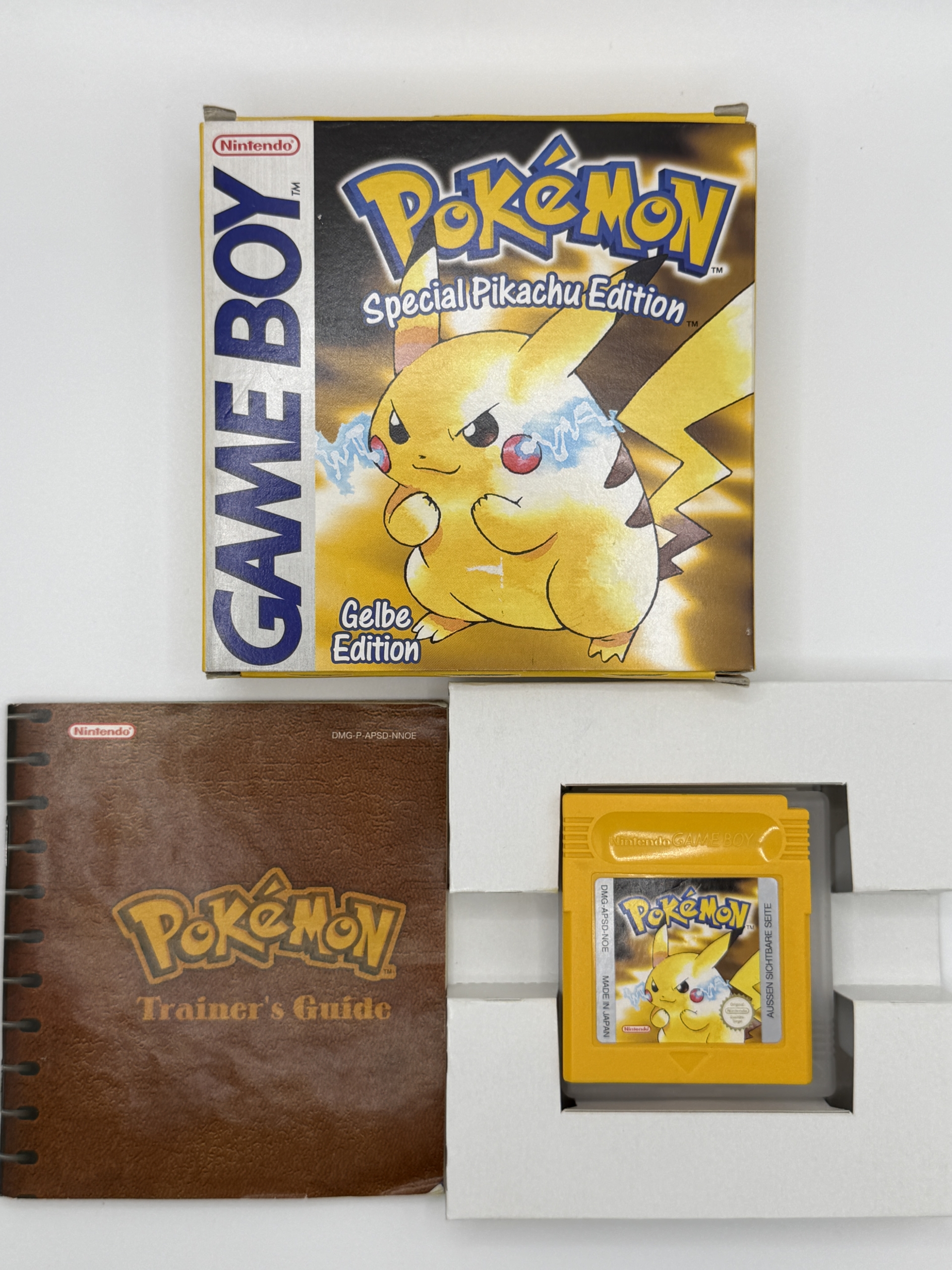 pokemon gelbe edition original gameboy color mit ovp