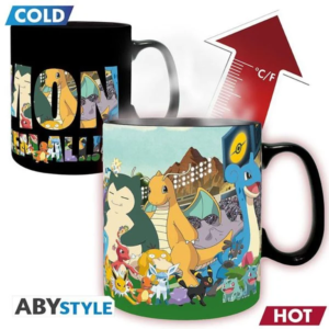 pokemon heat change mug gotta catch em all king size