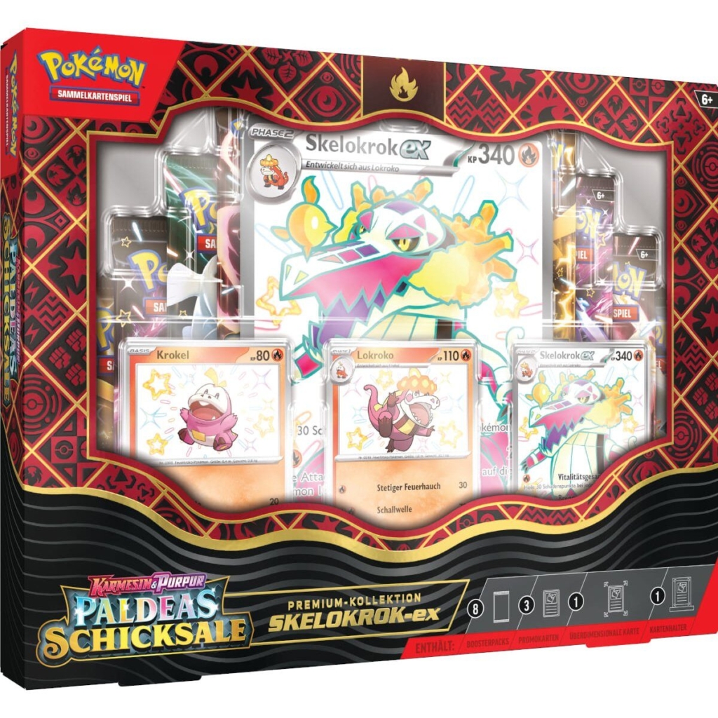 pokemon karmesin & purpur paldeas schicksale premium kollektion skelokrok ex