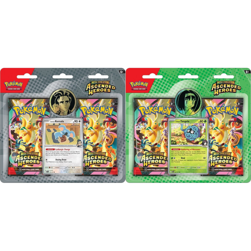 pokemon mega entwicklung erhabene helden 2 pack blister