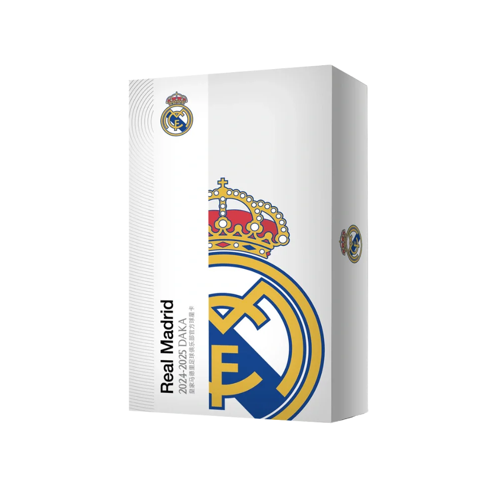 daka 2024 25 real madrid set one & two hobby box