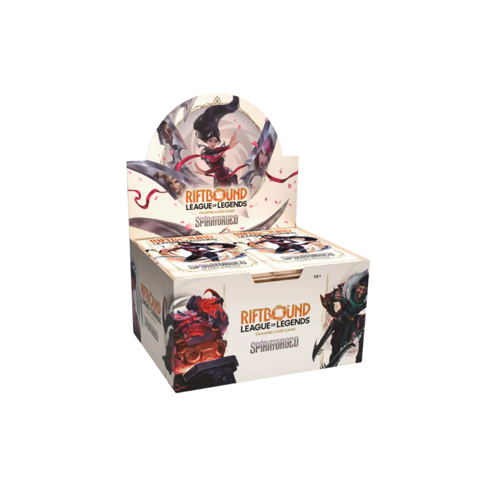 riftbound: league of legends spiritforged booster display