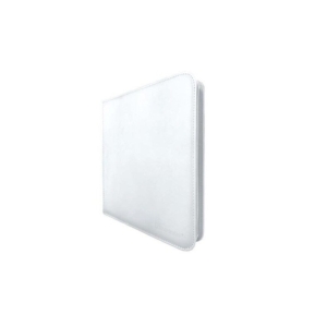 ultra pro vivid 4 pocket zippered pro binder weiß