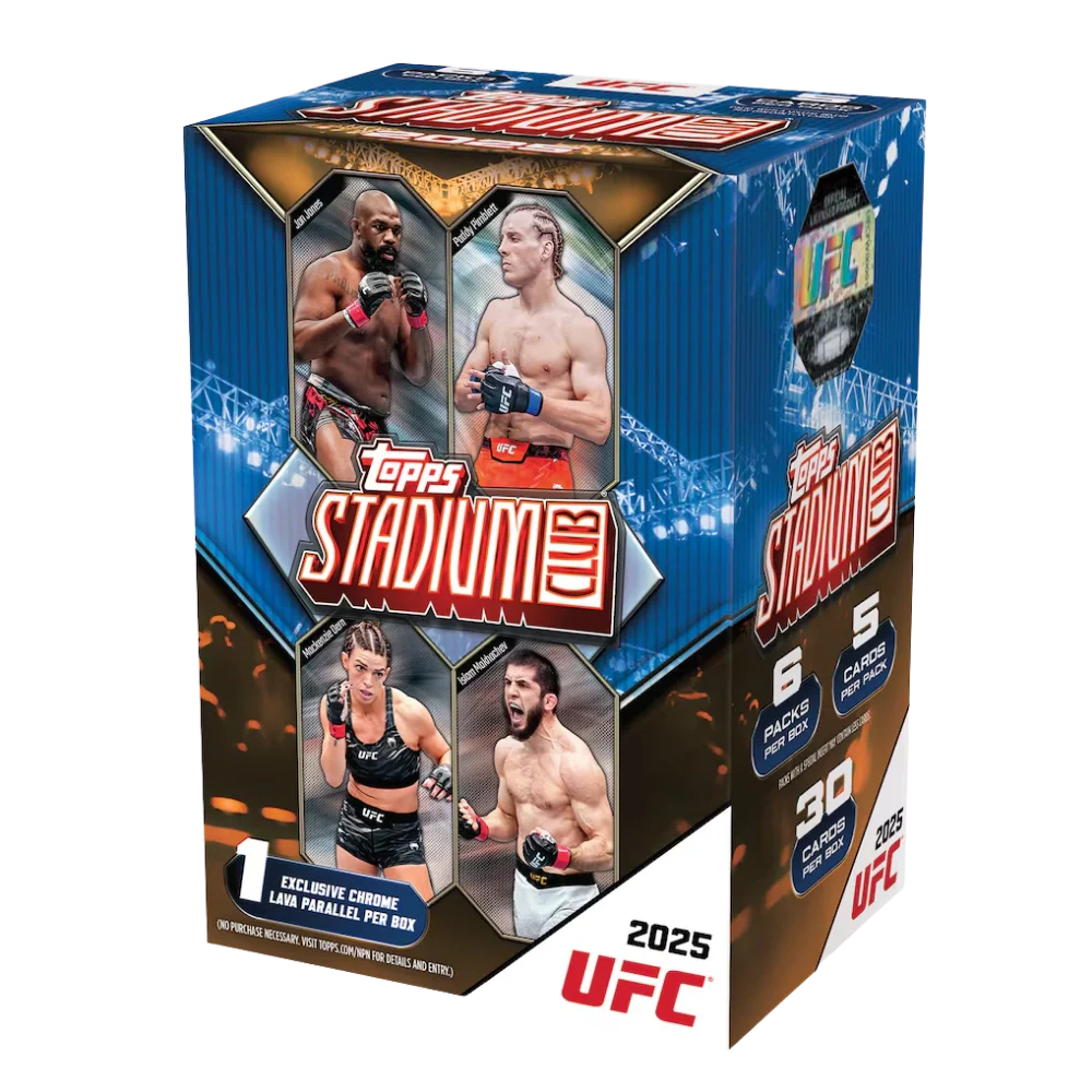 topps 2025 stadium club ufc value box