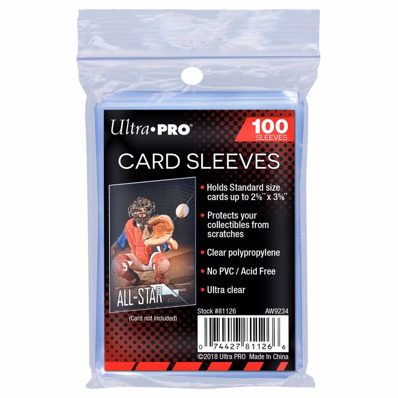 ultra pro card sleeves schutzhuellen sleeves 100 st 4874